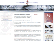 Tablet Screenshot of borchardt-consulting.de